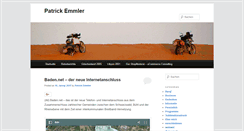 Desktop Screenshot of patrick-emmler.de