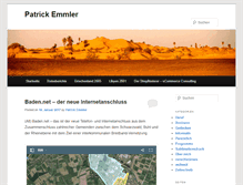 Tablet Screenshot of patrick-emmler.de